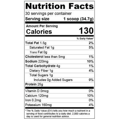 Nutrex Research IsoFit Whey Protein Powder Instantized 100% Whey Protein Isolate (30 Servings, Cookies & Cream)