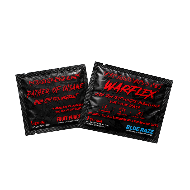 The Promolecules Elite Mix Trial Pack (3 FOI + 3 WARFLEX)