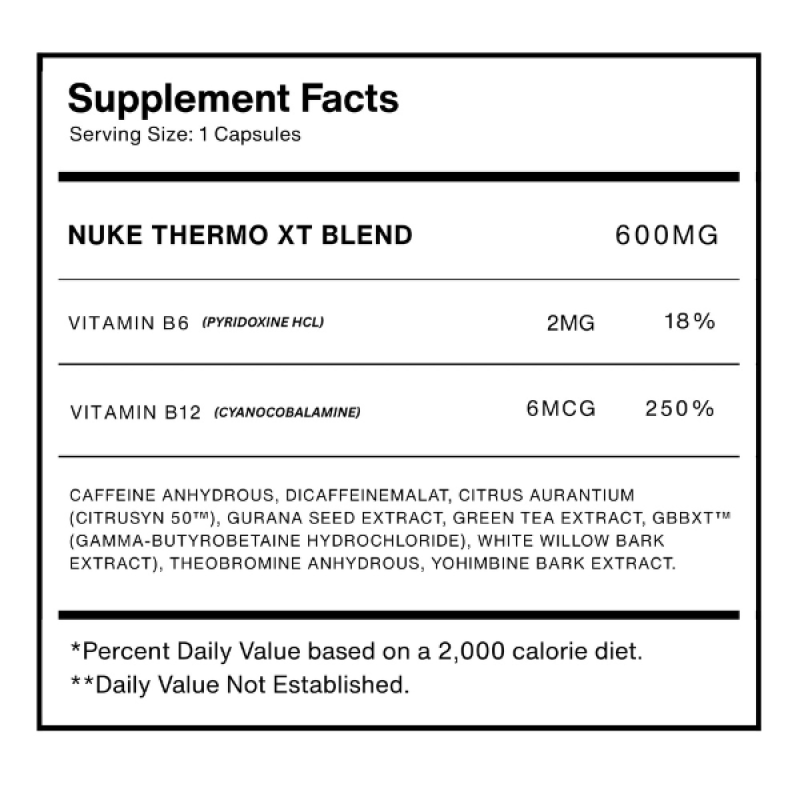 Thermo Nuke XT | Advanced Thermogenic Formula for Fast Fat Loss
