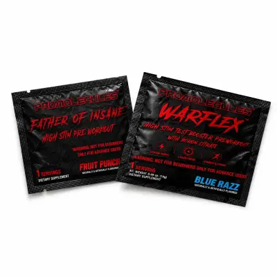 The Promolecules Elite Mix Trial Pack (3 FOI + 3 WARFLEX)
