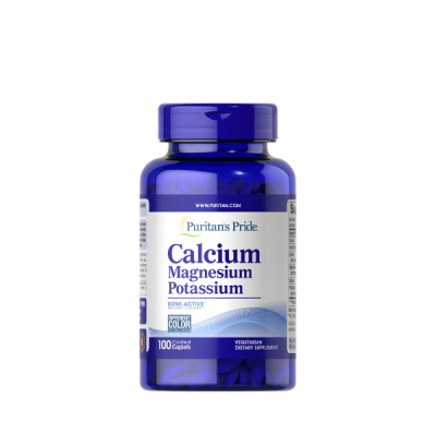 Puritan's Pride Calcium Magnesium Potassium 100 CAPS