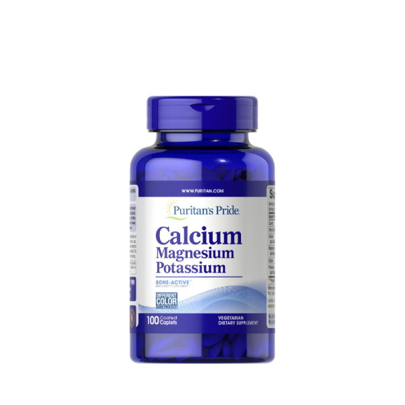 Puritan's Pride Calcium Magnesium Potassium 100 CAPS