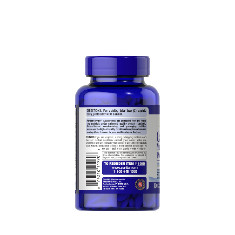 Puritan's Pride Calcium Magnesium Potassium 100 CAPS