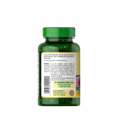 Puritan’s Pride Echinacea Complex 100 Capsules test