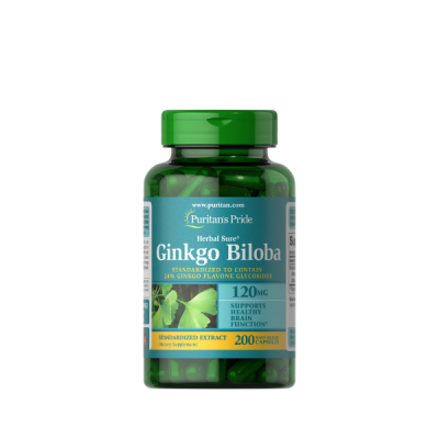 Puritan's Pride Ginkgo Biloba Standardized Extract 120mg