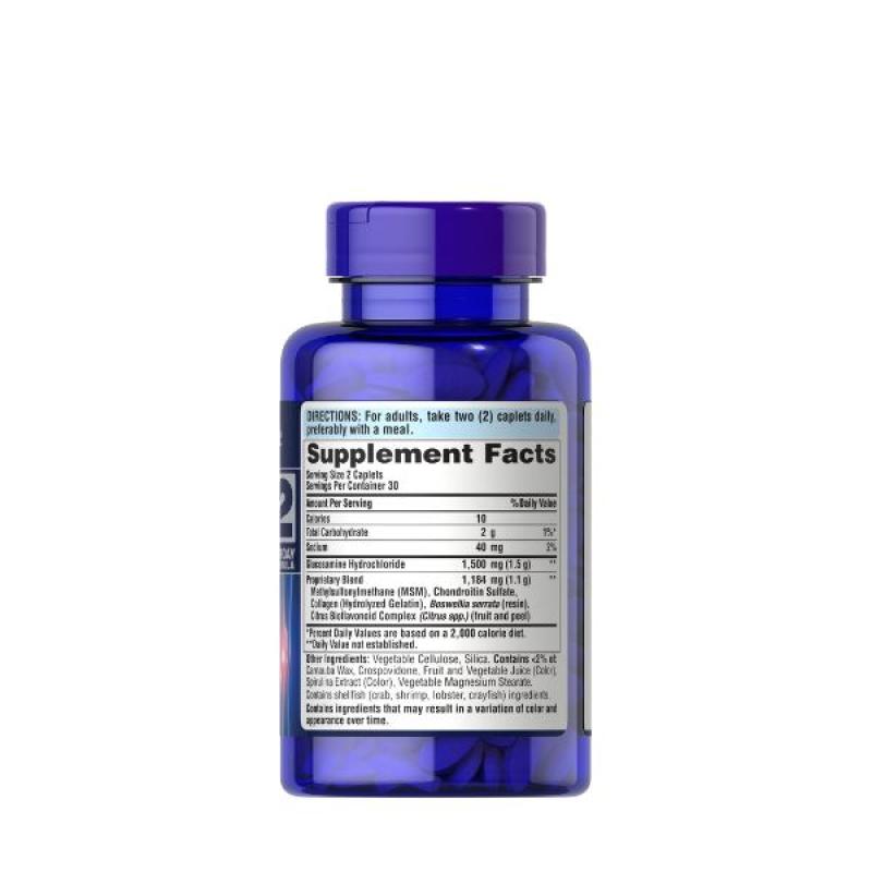 Puritan s Pride Double Strength Glucosamine Chondroitin & MSM Joint Soother 60
