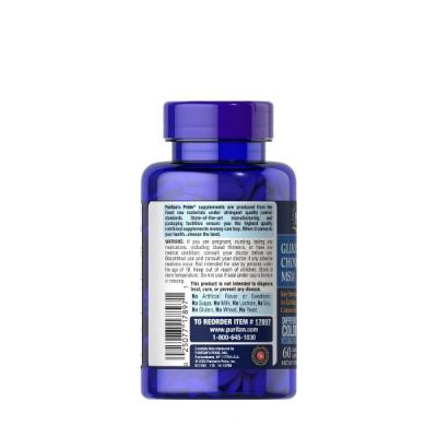 Puritan s Pride Double Strength Glucosamine Chondroitin & MSM Joint Soother 60