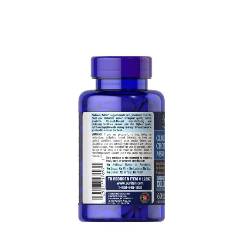 Puritan s Pride Double Strength Glucosamine Chondroitin & MSM Joint Soother 60