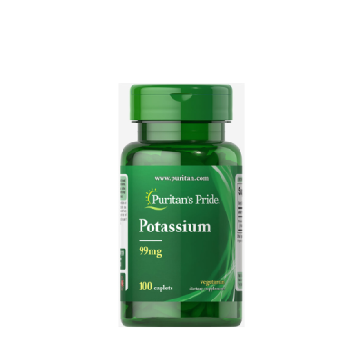 Puritan’s Pride Potassium 99 mg 100 Capsules
