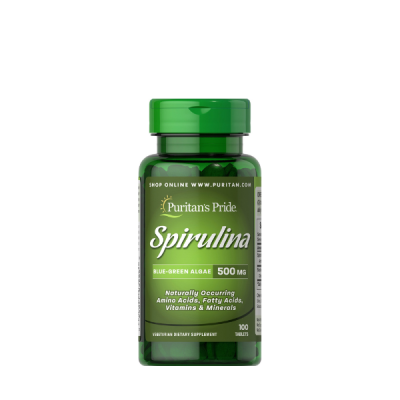 Puritan's Pride Spirulina 500mg 100-Tablets