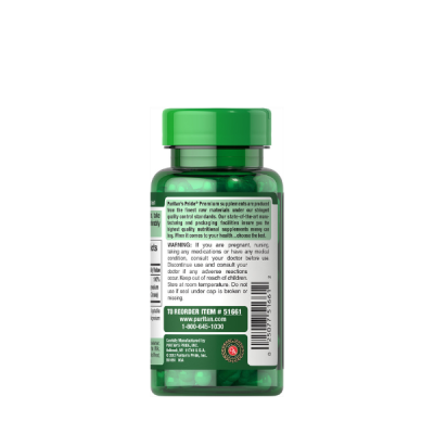 Puritan's Pride Triple Magnesium Complex with Magnesium Oxide, Aspartate, and Citrate 400mg, Dietary Supplement for Muscle, Heart, Nerve, and Bone Support,