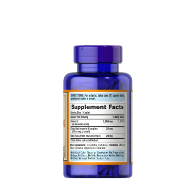 Puritan's Pride Vitamin C-1000 mg with Bioflavonoids and Wild Rose Hips