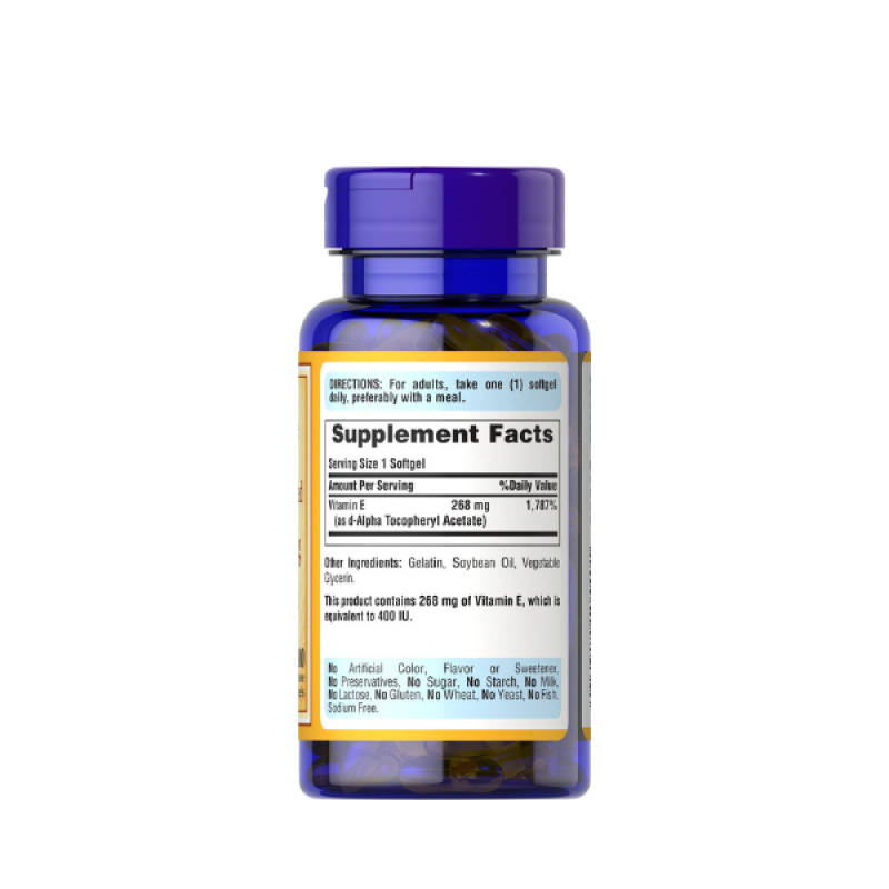 Vitamin E-400 IU / 100 Softgels