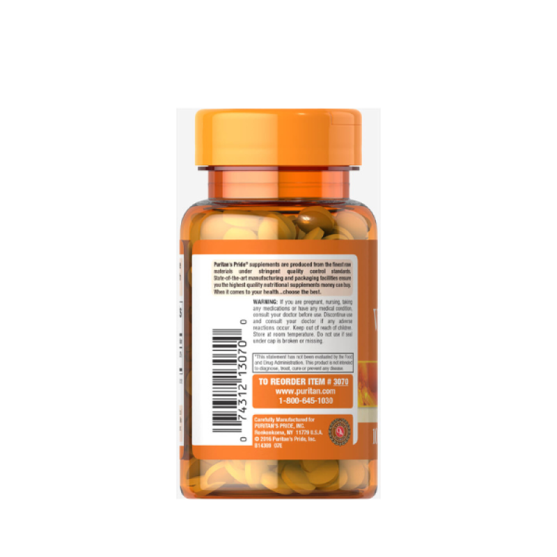 Puritan's Pride Premium Vitamin K 100mcg, Dietary Supplement for Bone, Joint, and Blood Clotting Health Support, 100 Day Supply, 100 Tablets
