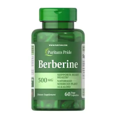 Puritan's Pride Berberine 500mg 60 Capsules