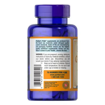 Puritan's Pride Vitamin C-1000 mg with Bioflavonoids and Wild Rose Hips