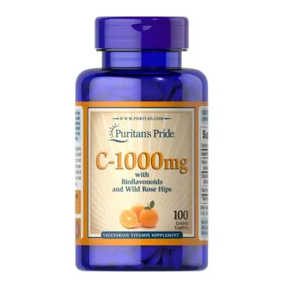 Puritan's Pride Vitamin C-1000 mg with Bioflavonoids and Wild Rose Hips