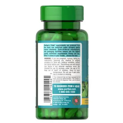 Puritan's Pride Ginkgo Biloba Standardized Extract 120mg