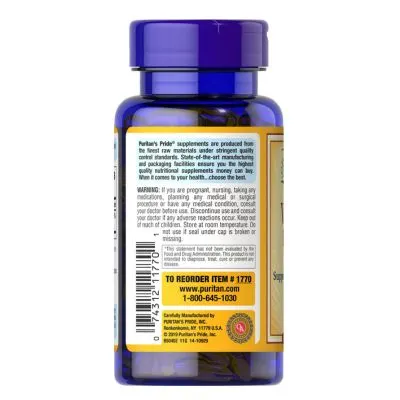 Puritan’s Pride, Vitamin E 180MG (400IU), 100 Softgels