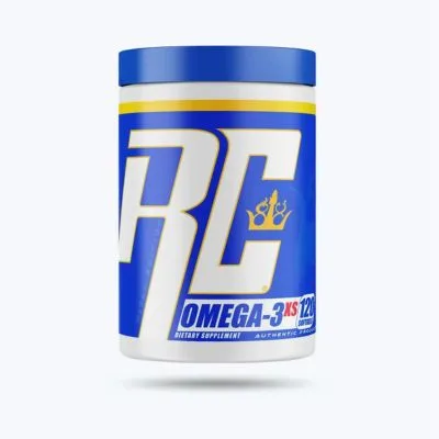 Ronnie Coleman Signature Series Omega-3 XS Fish Oil Softgels – Heart, Joint & Brain Support – 120 Softgels