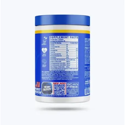 Ronnie Coleman Signature Series Omega-3 XS Fish Oil Softgels – Heart, Joint & Brain Support – 120 Softgels