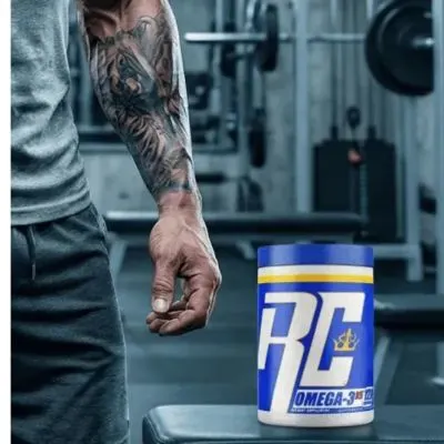 Ronnie Coleman Signature Series Omega-3 XS Fish Oil Softgels – Heart, Joint & Brain Support – 120 Softgels