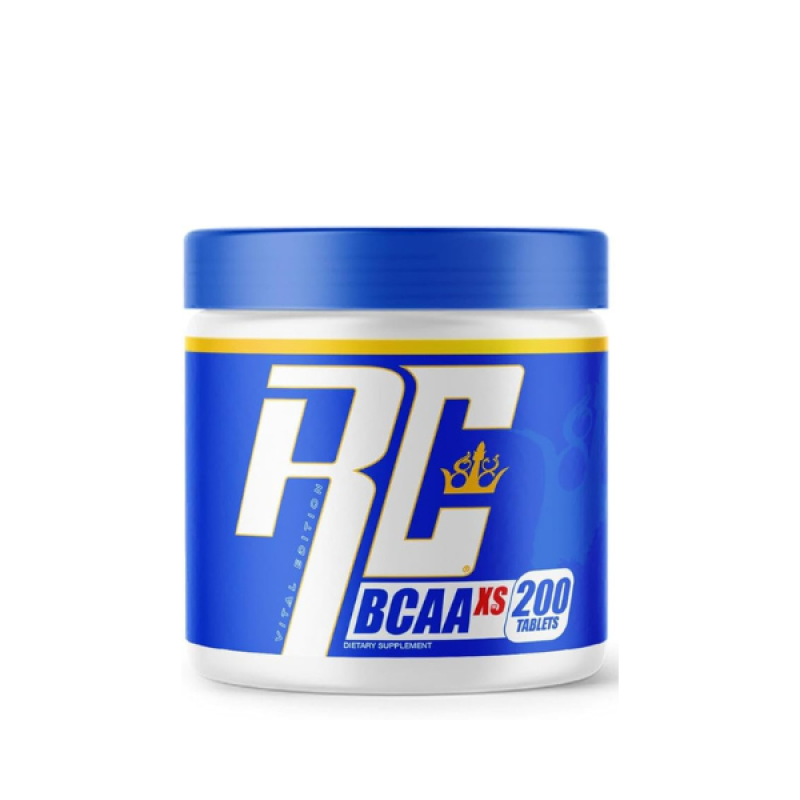 Ronnie Coleman BCAA XS Tablets Branched Chain Amino Acids Supplement for Men and Women, Muscle Recovery & Energy Support with BCAA Pills for Men, Sugar Free Dietary Supplement