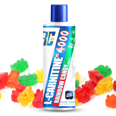 Ronnie Coleman Signature Series L Carnitine XS 4000 Liquid, Stimulant Free, Sugar Free, Zero Carbs, Lean Muscle Strength Support for Men & Women,16 oz