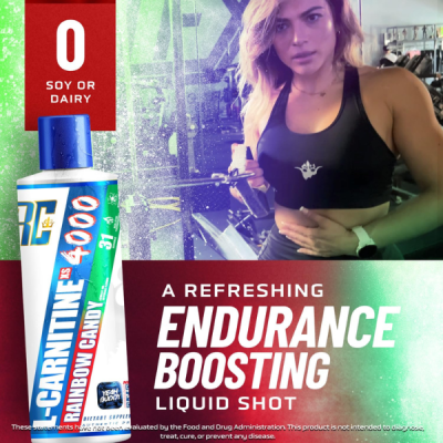 Ronnie Coleman Signature Series L Carnitine XS 4000 Liquid, Stimulant Free, Sugar Free, Zero Carbs, Lean Muscle Strength Support for Men & Women,16 oz