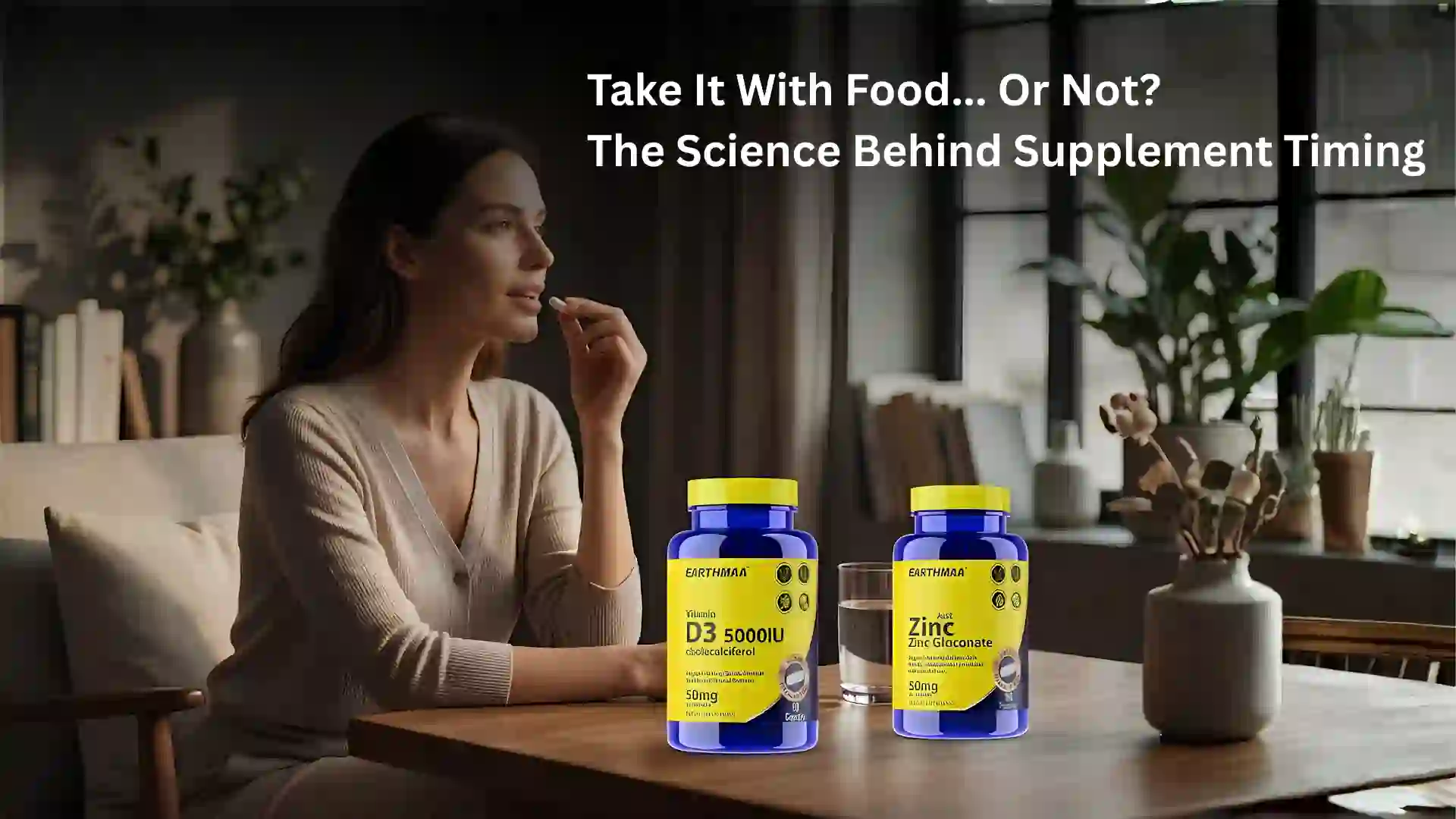 Why Some Supplements Work Better with Food (And Some Don't)